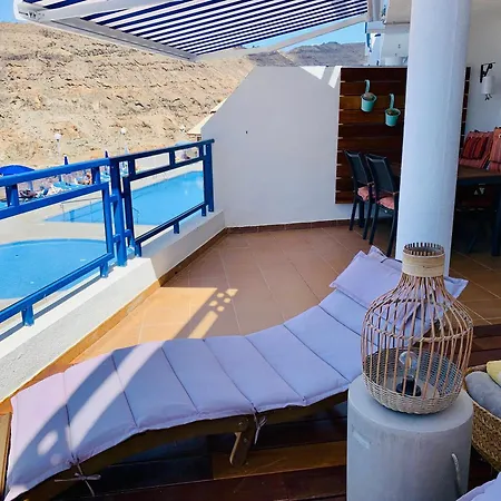 Lägenhet Private With Stunning Ocean Views And Sunset. Taurito